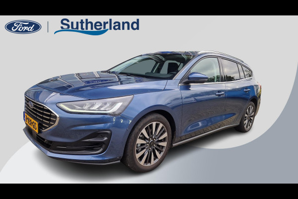 Ford FOCUS Wagon 1.0 EcoBoost Hybrid Titanium X AGR stoelen | 12 inch Touchscreen | Draadloos Android Auto / Apple Carplay | Camera achter |