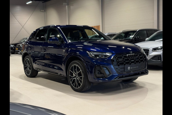 Audi Q5 50 TFSI e 265PK 3X S-Line Black Optik, Pano, Virtual Cockpit, Camera, Navi, Cruise, Clima, Multistuur, Dealer Onderhouden