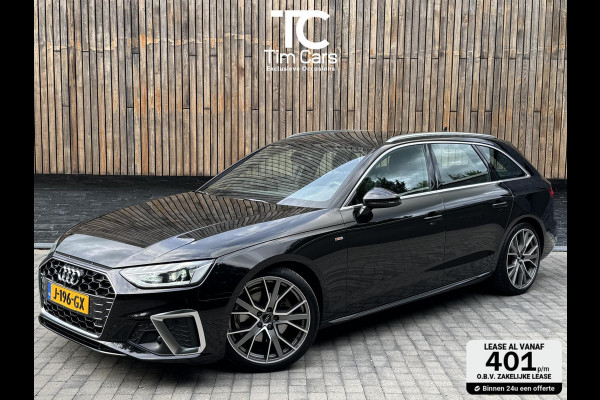 Audi A4 Avant 40 TFSI S-line Automaat | Volleer | Adaptieve cruise control | Lane assist | Afgevlakt sportstuur | Grootlichtassistent |
