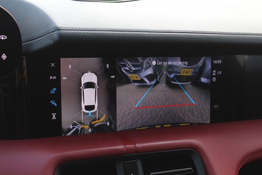 Porsche Taycan Cross Turismo 4 93 kWh / Panoramadak / 360Camera / Passenger Display / Sportdesign + Chrono / 21'' / Bose / Luchtvering / Keyless / Stuur+Stoelverwarming / Dodehoek / DAB / ACC Porsche Taycan Cross Turismo 4 93 kWh / Panoramadak / 360Camera / Passenger Display / Sportdesign + Chrono / 21'' / Bose / Luchtvering / Keyless / Stuur+Stoelverwarming / Dodehoek / DAB / ACC