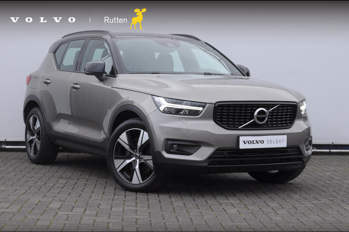 Volvo XC40 T4 211PK Automaat Recharge R-Design / Keyless entry / Elektrische achterklep / Leder met alcantara interieur / Parkeersensoren met camera / Stoel - en stuurwielverwarming / Apple carplay