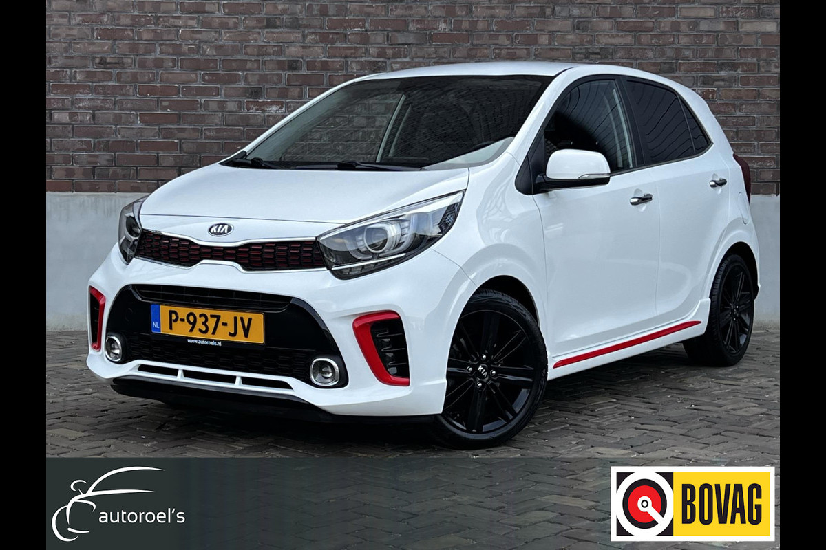 Kia Picanto 1.0 CVVT GT-Line / Trekhaak (afneembaar) / Navigatie + Camera / Lederen bekleding / Climate Control / Bluetooth Kia Picanto 1.0 CVVT GT-Line / Trekhaak (afneembaar) / Navigatie + Camera / Lederen bekleding / Climate Control / Bluetooth