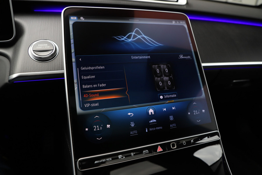 Mercedes-Benz S-Klasse AMG 63 S E Performance Lang | 802PK | Entertainment | Carbon | Burmester High-end | Massage | Head-up | 4W-Sturing | Stuurverw.