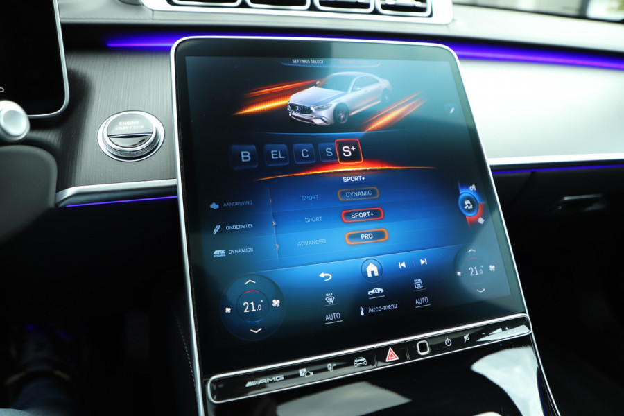Mercedes-Benz S-Klasse AMG 63 S E Performance Lang | 802PK | Entertainment | Carbon | Burmester High-end | Massage | Head-up | 4W-Sturing | Stuurverw.
