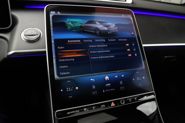 Mercedes-Benz S-Klasse AMG 63 S E Performance Lang | 802PK | Entertainment | Carbon | Burmester High-end | Massage | Head-up | 4W-Sturing | Stuurverw.