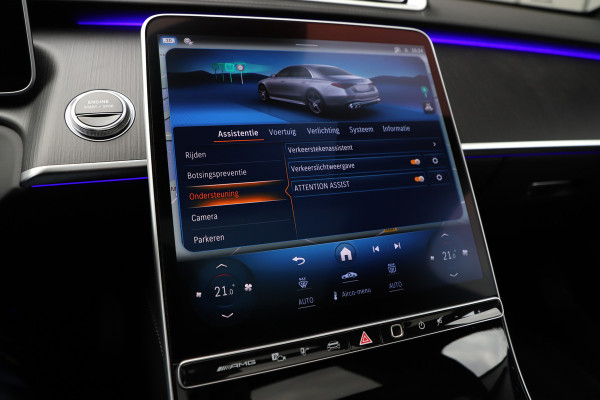 Mercedes-Benz S-Klasse AMG 63 S E Performance Lang | 802PK | Entertainment | Carbon | Burmester High-end | Massage | Head-up | 4W-Sturing | Stuurverw.