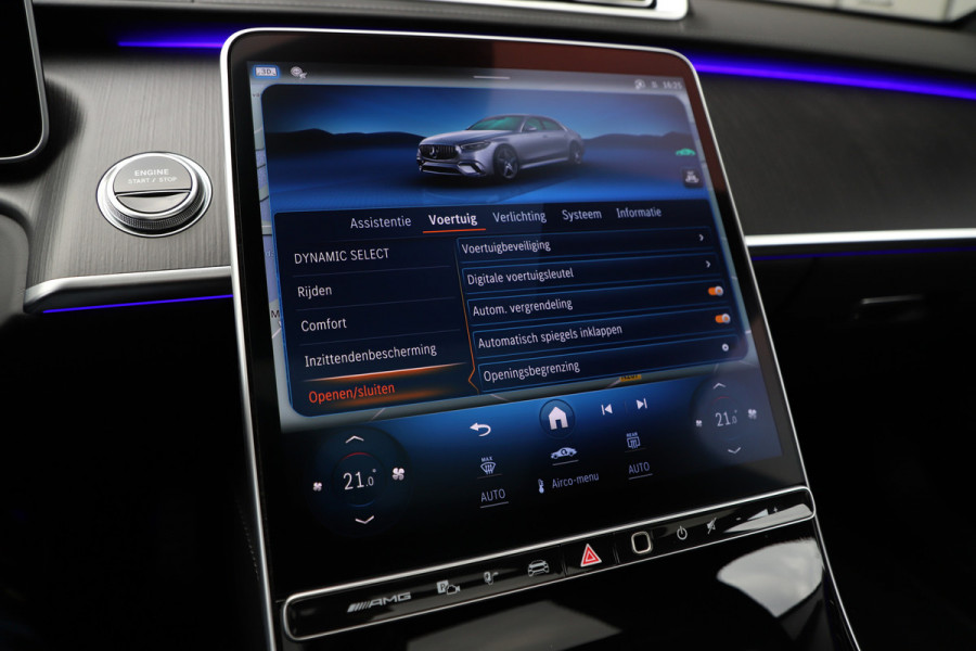 Mercedes-Benz S-Klasse AMG 63 S E Performance Lang | 802PK | Entertainment | Carbon | Burmester High-end | Massage | Head-up | 4W-Sturing | Stuurverw.