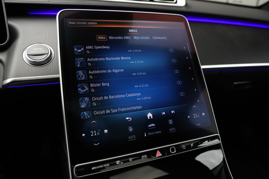 Mercedes-Benz S-Klasse AMG 63 S E Performance Lang | 802PK | Entertainment | Carbon | Burmester High-end | Massage | Head-up | 4W-Sturing | Stuurverw.