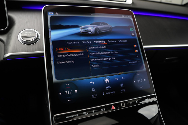 Mercedes-Benz S-Klasse AMG 63 S E Performance Lang | 802PK | Entertainment | Carbon | Burmester High-end | Massage | Head-up | 4W-Sturing | Stuurverw.