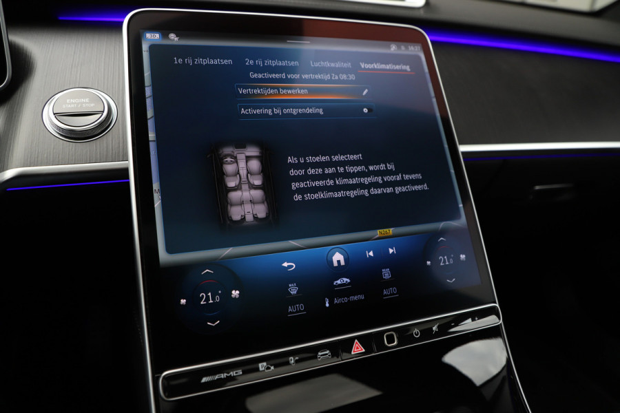 Mercedes-Benz S-Klasse AMG 63 S E Performance Lang | 802PK | Entertainment | Carbon | Burmester High-end | Massage | Head-up | 4W-Sturing | Stuurverw.