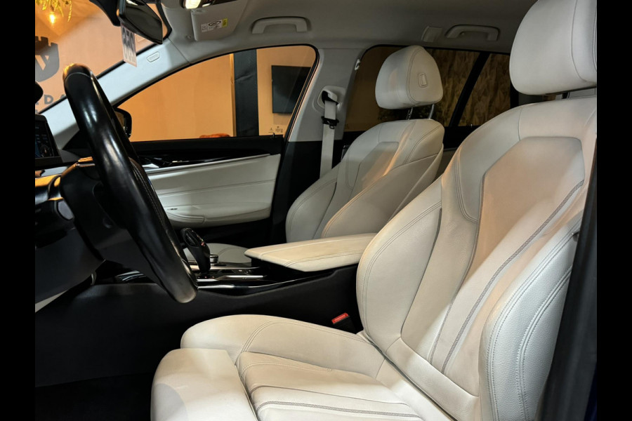 BMW 5 Serie Touring 530i Sport Line Garantie LED Leder Elek. Achterklep Keyless Stoelvw Navi DAB PDC Cruise Clima