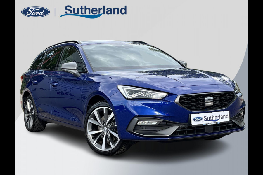 Seat Leon Sportstourer 1.4 TSI eHybrid PHEV FR 204pk | Keurige staat! | Adaptieve Cruise | Stoelverwarming | Elektrische Achterklep | Memory Seats | Virtuel Cockpit