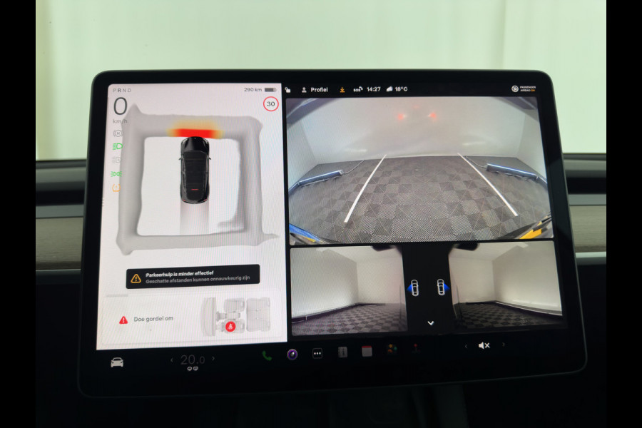 Tesla Model Y Performance AWD 75 kWh {SOH-84%} [ 3-Fase ] (INCL-BTW) Aut. *PANO | AUTO-PILOT | LUXURY-LEATHER | TOP-VIEW | NAVI-FULLMAP | MATRIX-LED | DIGI-COCKPIT | KEYLESS | CAMERA | DAB+ | HEATED-COMFORTSEATS | PRIVACY-GLASS | 21''ALU*