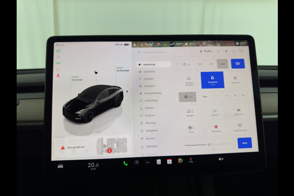 Tesla Model Y Performance AWD 75 kWh {SOH-84%} [ 3-Fase ] (INCL-BTW) Aut. *PANO | AUTO-PILOT | LUXURY-LEATHER | TOP-VIEW | NAVI-FULLMAP | MATRIX-LED | DIGI-COCKPIT | KEYLESS | CAMERA | DAB+ | HEATED-COMFORTSEATS | PRIVACY-GLASS | 21''ALU*