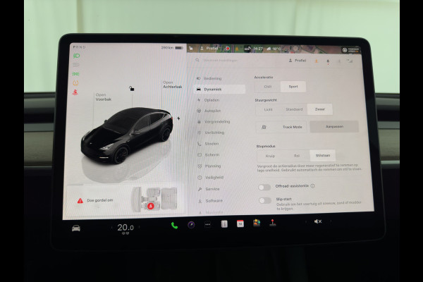 Tesla Model Y Performance AWD 75 kWh {SOH-84%} [ 3-Fase ] (INCL-BTW) Aut. *PANO | AUTO-PILOT | LUXURY-LEATHER | TOP-VIEW | NAVI-FULLMAP | MATRIX-LED | DIGI-COCKPIT | KEYLESS | CAMERA | DAB+ | HEATED-COMFORTSEATS | PRIVACY-GLASS | 21''ALU*