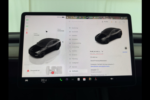 Tesla Model Y Performance AWD 75 kWh {SOH-84%} [ 3-Fase ] (INCL-BTW) Aut. *PANO | AUTO-PILOT | LUXURY-LEATHER | TOP-VIEW | NAVI-FULLMAP | MATRIX-LED | DIGI-COCKPIT | KEYLESS | CAMERA | DAB+ | HEATED-COMFORTSEATS | PRIVACY-GLASS | 21''ALU*