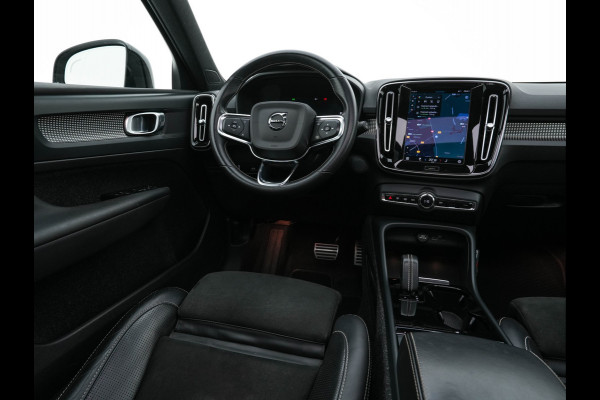 Volvo XC40 Recharge P8 AWD R-Design [ 3-Fase ] { SOH-89%} (INCL-BTW) *PANO | LEATHER-ALCANTARA | DIGI-COCKPIT | FULL-LED | PREMIUM-AUDIO | CARPLAY | KEYLESS | NAVI-FULLMAP | ECC | PDC | HEATED-SPORTSEATS | BLIS | PRIVACY-GLASS | 19''ALU*