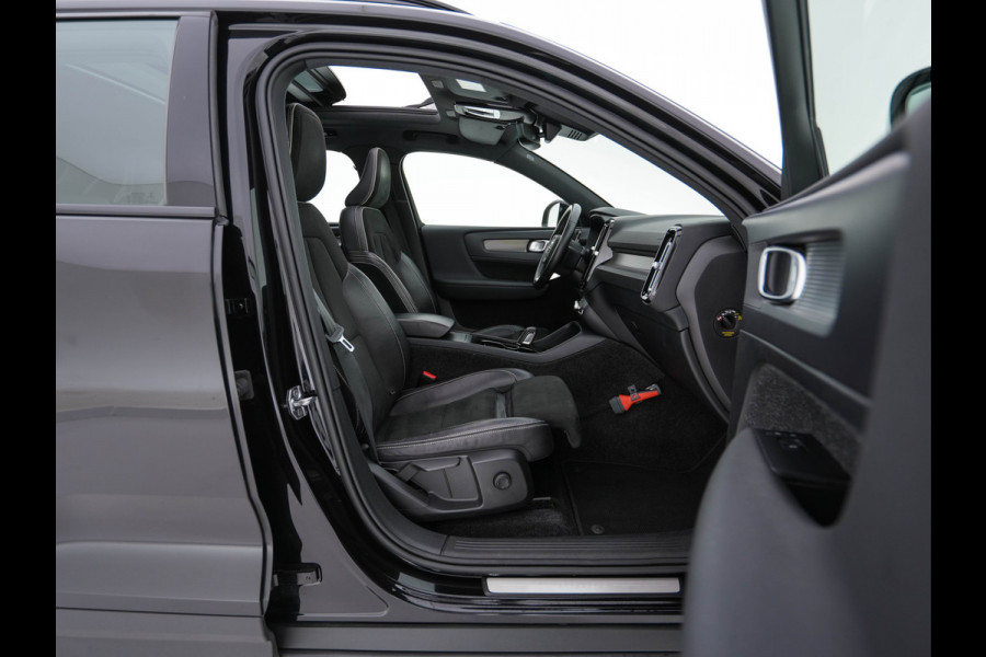 Volvo XC40 Recharge P8 AWD R-Design [ 3-Fase ] { SOH-89%} (INCL-BTW) *PANO | LEATHER-ALCANTARA | DIGI-COCKPIT | FULL-LED | PREMIUM-AUDIO | CARPLAY | KEYLESS | NAVI-FULLMAP | ECC | PDC | HEATED-SPORTSEATS | BLIS | PRIVACY-GLASS | 19''ALU*