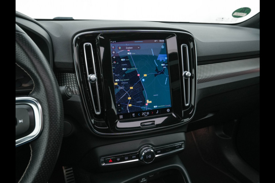 Volvo XC40 Recharge P8 AWD R-Design [ 3-Fase ] { SOH-89%} (INCL-BTW) *PANO | LEATHER-ALCANTARA | DIGI-COCKPIT | FULL-LED | PREMIUM-AUDIO | CARPLAY | KEYLESS | NAVI-FULLMAP | ECC | PDC | HEATED-SPORTSEATS | BLIS | PRIVACY-GLASS | 19''ALU*