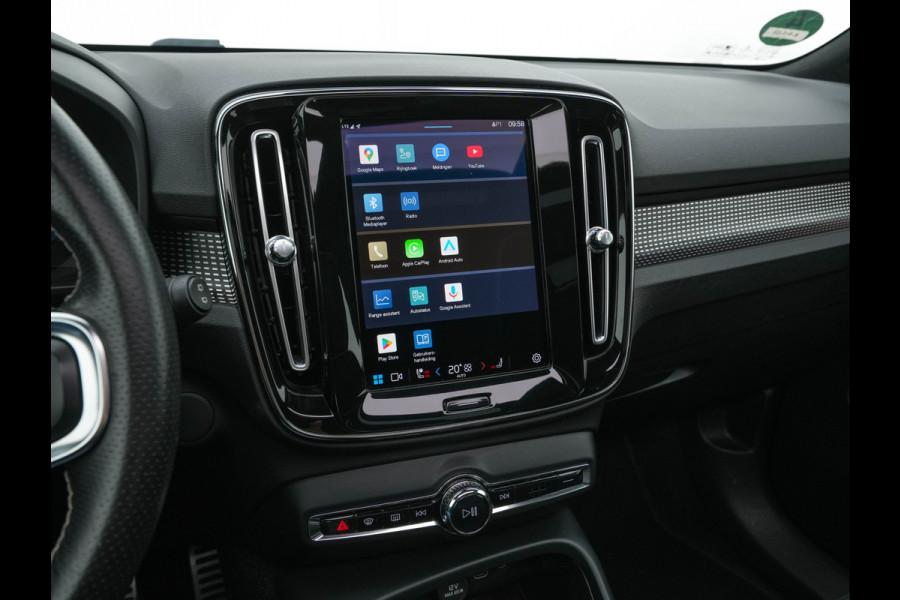 Volvo XC40 Recharge P8 AWD R-Design [ 3-Fase ] { SOH-89%} (INCL-BTW) *PANO | LEATHER-ALCANTARA | DIGI-COCKPIT | FULL-LED | PREMIUM-AUDIO | CARPLAY | KEYLESS | NAVI-FULLMAP | ECC | PDC | HEATED-SPORTSEATS | BLIS | PRIVACY-GLASS | 19''ALU*