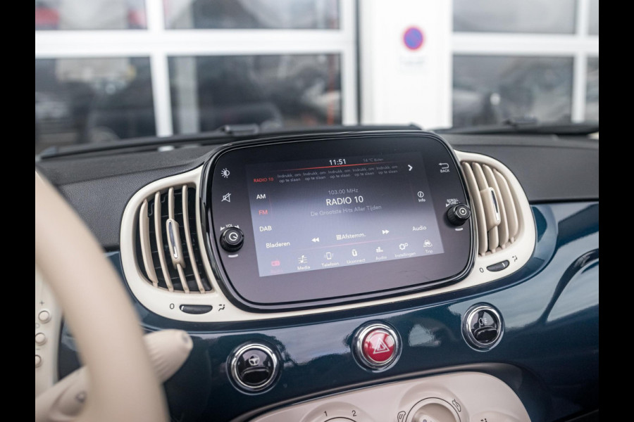 Fiat 500C Hybrid Club | Airco | Cruise | PDC | Apple Carplay | Kap Beige | Ambiance Ivoor Fiat 500C Hybrid Club | Airco | Cruise | PDC | Apple Carplay | Kap Beige | Ambiance Ivoor