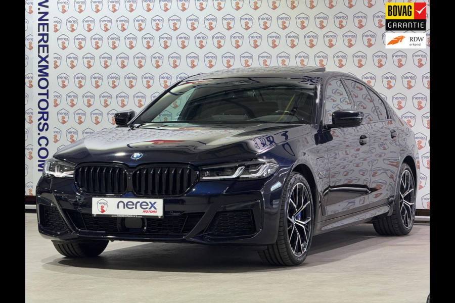 BMW 5 Serie 530e xDrive/Msport/Pano/360Cam/Memory/HarmanCardon/Leer/HeadUp/ACC