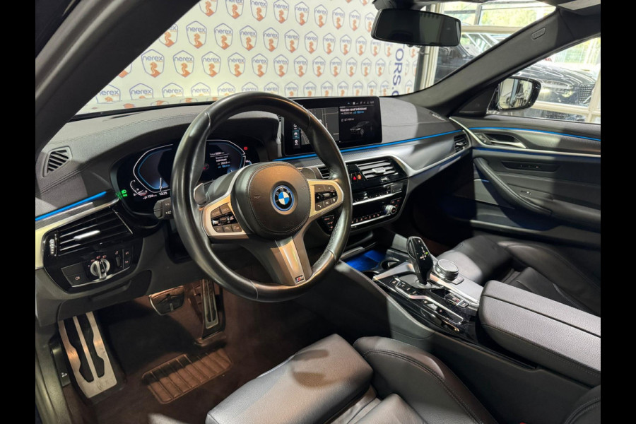 BMW 5 Serie 530e xDrive/Msport/Pano/360Cam/Memory/HarmanCardon/Leer/HeadUp/ACC