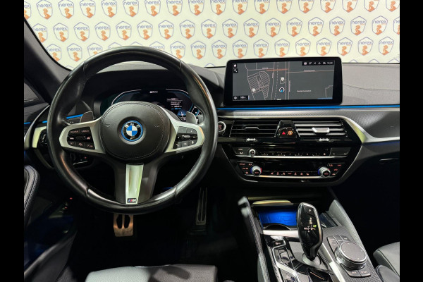 BMW 5 Serie 530e xDrive/Msport/Pano/360Cam/Memory/HarmanCardon/Leer/HeadUp/ACC