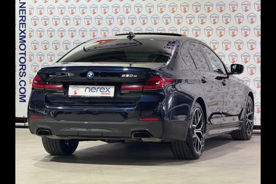 BMW 5 Serie 530e xDrive/Msport/Pano/360Cam/Memory/HarmanCardon/Leer/HeadUp/ACC