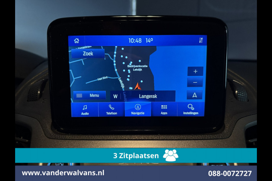 Ford Transit Connect 1.5 EcoBlue 100pk L2H1 Euro6 Airco | 3-Zits | Camera | Navigatie | Verwarmde voorruit Parkeersensoren, Bijrijdersbank Ford Transit Connect 1.5 EcoBlue 100pk L2H1 Euro6 Airco | 3-Zits | Camera | Navigatie | Verwarmde voorruit Parkeersensoren, Bijrijdersbank