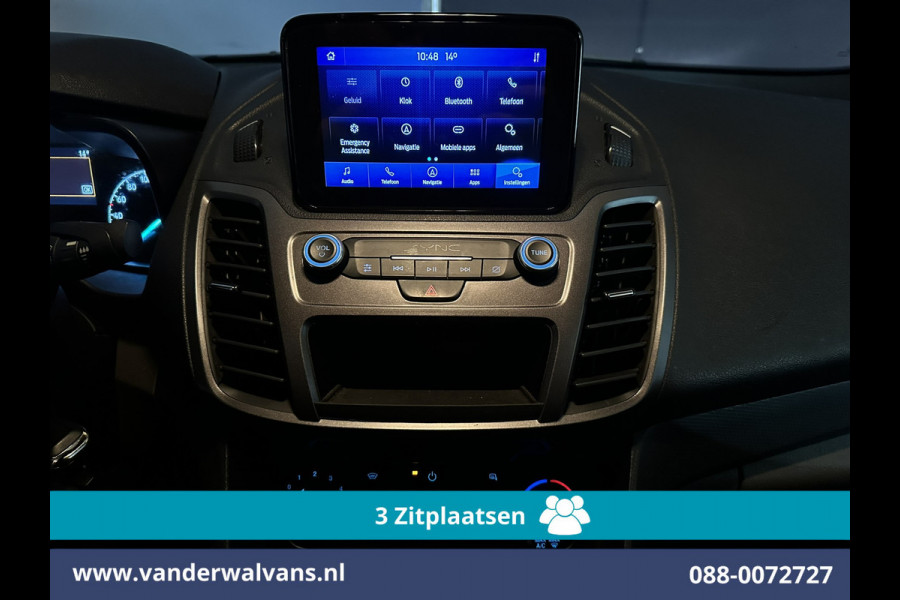 Ford Transit Connect 1.5 EcoBlue 100pk L2H1 Euro6 Airco | 3-Zits | Camera | Navigatie | Verwarmde voorruit Parkeersensoren, Bijrijdersbank Ford Transit Connect 1.5 EcoBlue 100pk L2H1 Euro6 Airco | 3-Zits | Camera | Navigatie | Verwarmde voorruit Parkeersensoren, Bijrijdersbank