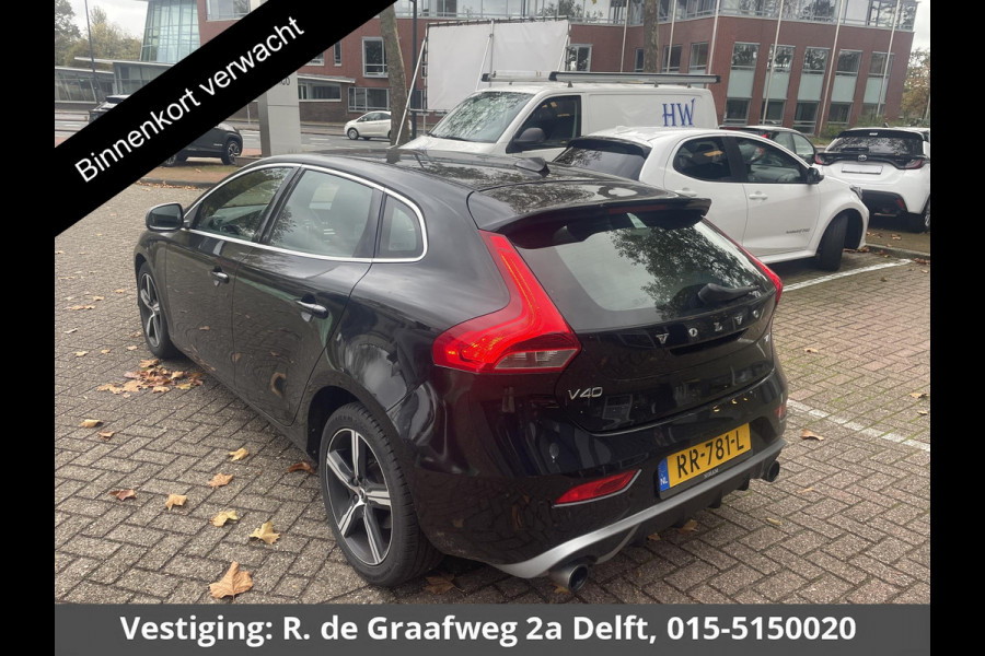Volvo V40 2.0 T4 Business Sport | Cruise Control | Parkeersensoren | Stoelverwarming Volvo V40 2.0 T4 Business Sport | Cruise Control | Parkeersensoren | Stoelverwarming