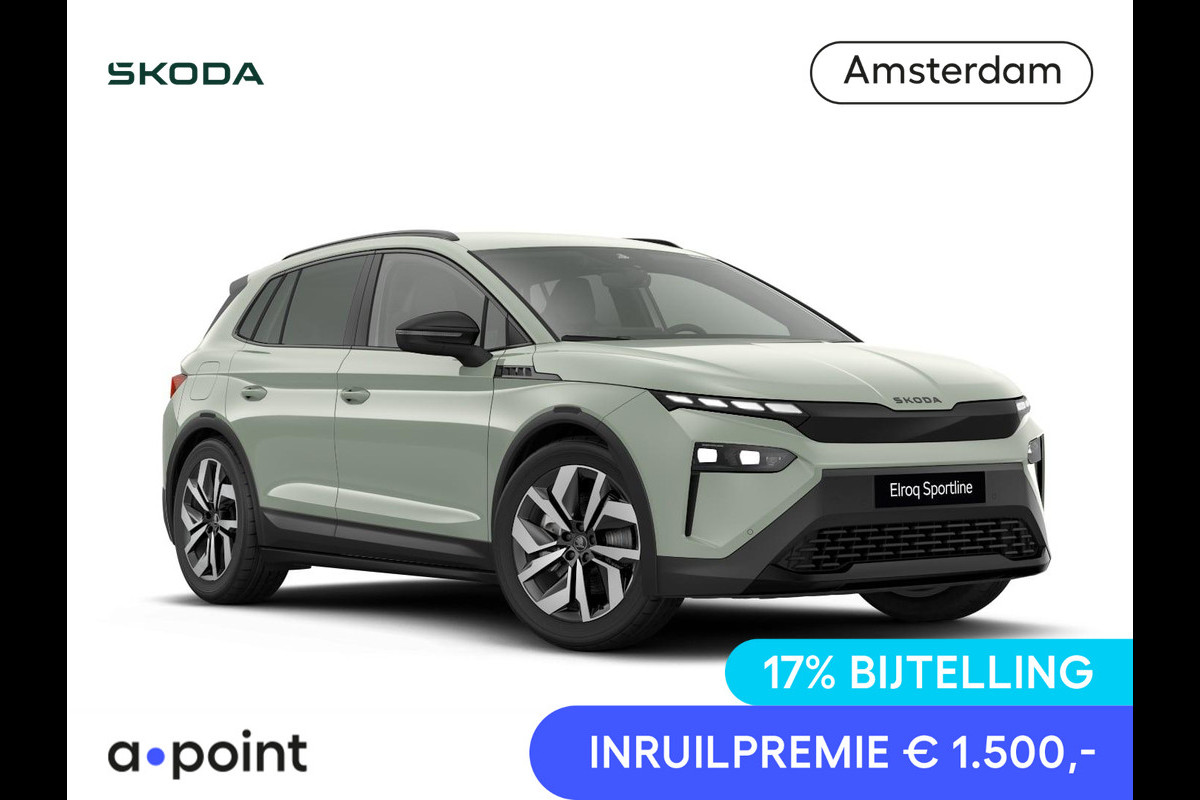 Škoda Elroq 85 Sportline Edition | Business upgrade Plus | Matrix LED | elek. achterklep | achteruitrij camera Škoda Elroq 85 Sportline Edition | Business upgrade Plus | Matrix LED | elek. achterklep | achteruitrij camera