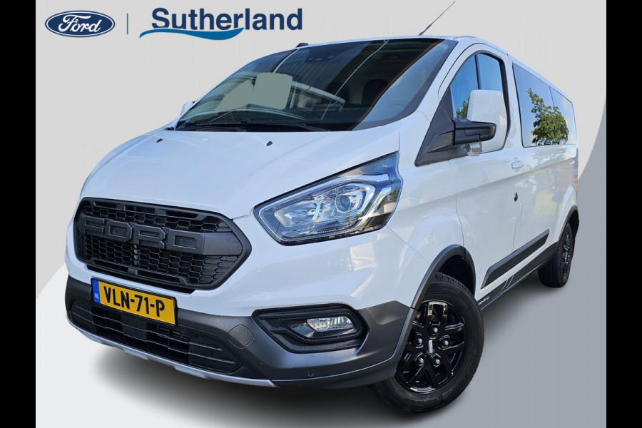 Ford Transit Custom 300 2.0 TDCI L2H1 Trail | Glasslook panelen | Raptor grille | Camera | Trekhaak | Leder | Voorruitverwarming | Airco | Cruise control etc. Ford Transit Custom 300 2.0 TDCI L2H1 Trail | Glasslook panelen | Raptor grille | Camera | Trekhaak | Leder | Voorruitverwarming | Airco | Cruise control etc.