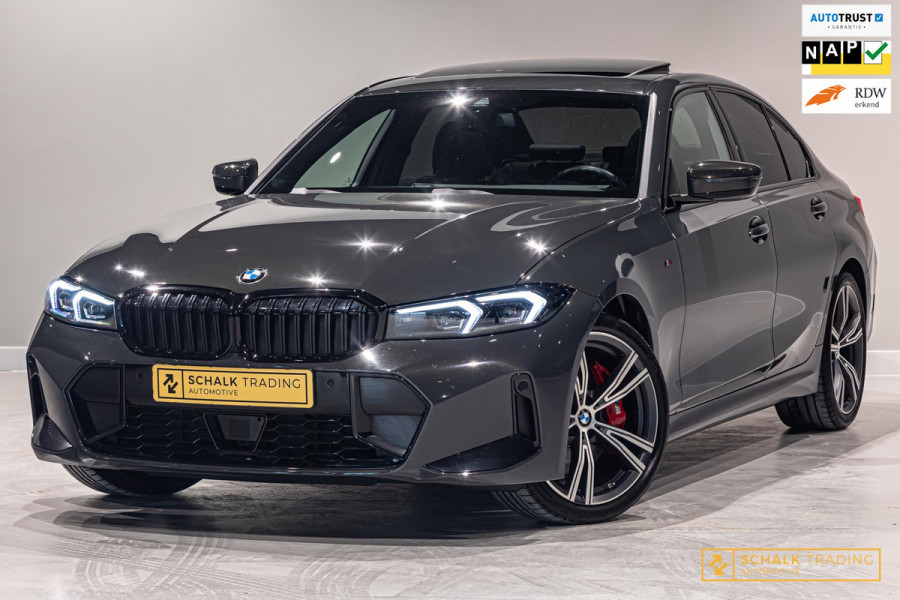BMW 3-serie 318i|M-sport|NAP|Pano|Cam|H&K|Dealerond|Garantie
