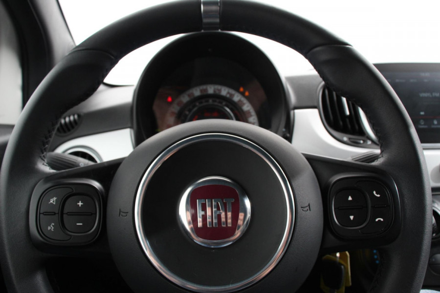 Fiat 500 1.0 Hybrid Sport Connect | Navigatie | Apple Carplay/Android Auto | Airco | Dab | Sportstoelen | Cruise Control | Lichtmetalen Velgen |
