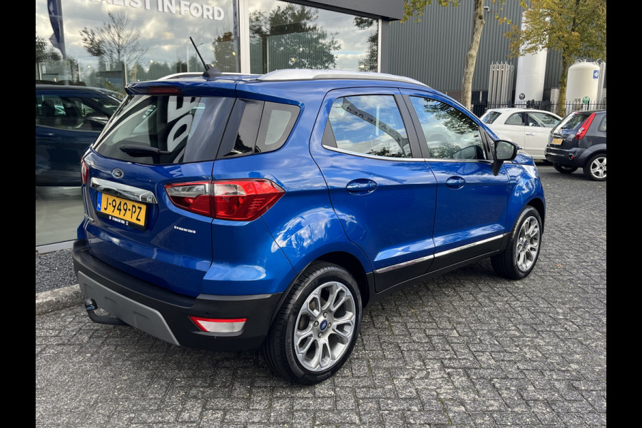 Ford EcoSport 1.0 EcoBoost Titanium 125pk/92kW 6-bak | Trekhaak | 17 inch | Navigatie | Camera | Half leder | Ambient Light | etc. etc. Ford EcoSport 1.0 EcoBoost Titanium 125pk/92kW 6-bak | Trekhaak | 17 inch | Navigatie | Camera | Half leder | Ambient Light | etc. etc.