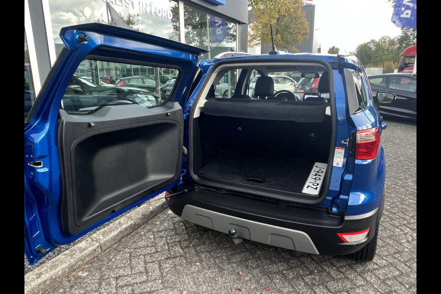 Ford EcoSport 1.0 EcoBoost Titanium 125pk/92kW 6-bak | Trekhaak | 17 inch | Navigatie | Camera | Half leder | Ambient Light | etc. etc. Ford EcoSport 1.0 EcoBoost Titanium 125pk/92kW 6-bak | Trekhaak | 17 inch | Navigatie | Camera | Half leder | Ambient Light | etc. etc.