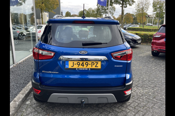 Ford EcoSport 1.0 EcoBoost Titanium 125pk/92kW 6-bak | Trekhaak | 17 inch | Navigatie | Camera | Half leder | Ambient Light | etc. etc. Ford EcoSport 1.0 EcoBoost Titanium 125pk/92kW 6-bak | Trekhaak | 17 inch | Navigatie | Camera | Half leder | Ambient Light | etc. etc.