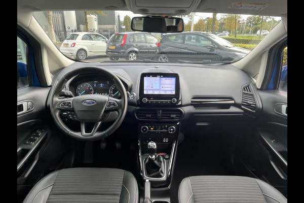 Ford EcoSport 1.0 EcoBoost Titanium 125pk/92kW 6-bak | Trekhaak | 17 inch | Navigatie | Camera | Half leder | Ambient Light | etc. etc. Ford EcoSport 1.0 EcoBoost Titanium 125pk/92kW 6-bak | Trekhaak | 17 inch | Navigatie | Camera | Half leder | Ambient Light | etc. etc.