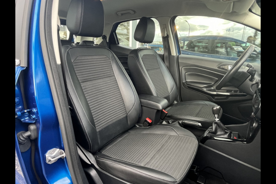Ford EcoSport 1.0 EcoBoost Titanium 125pk/92kW 6-bak | Trekhaak | 17 inch | Navigatie | Camera | Half leder | Ambient Light | etc. etc. Ford EcoSport 1.0 EcoBoost Titanium 125pk/92kW 6-bak | Trekhaak | 17 inch | Navigatie | Camera | Half leder | Ambient Light | etc. etc.