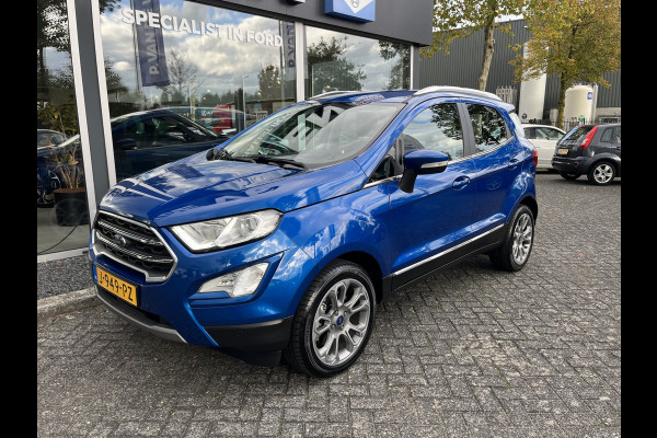 Ford EcoSport 1.0 EcoBoost Titanium 125pk/92kW 6-bak | Trekhaak | 17 inch | Navigatie | Camera | Half leder | Ambient Light | etc. etc. Ford EcoSport 1.0 EcoBoost Titanium 125pk/92kW 6-bak | Trekhaak | 17 inch | Navigatie | Camera | Half leder | Ambient Light | etc. etc.