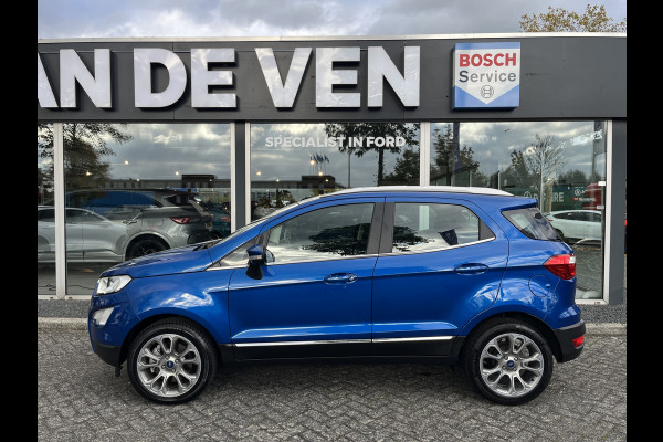 Ford EcoSport 1.0 EcoBoost Titanium 125pk/92kW 6-bak | Trekhaak | 17 inch | Navigatie | Camera | Half leder | Ambient Light | etc. etc. Ford EcoSport 1.0 EcoBoost Titanium 125pk/92kW 6-bak | Trekhaak | 17 inch | Navigatie | Camera | Half leder | Ambient Light | etc. etc.