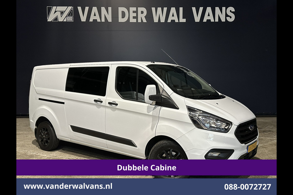 Ford Transit Custom 2.0 TDCI 131pk Automaat L2H1 Dubbele Cabine Euro6 Airco | 6-Zits | Camera | Navigatie | Apple Carplay | LED | Trekhaak Android Auto, LM velgen, Cruisecontrol, Verwarmde voorruit, Parkeersensoren, Bijrijdersbank Ford Transit Custom 2.0 TDCI 131pk Automaat L2H1 Dubbele Cabine Euro6 Airco | 6-Zits | Camera | Navigatie | Apple Carplay | LED | Trekhaak Android Auto, LM velgen, Cruisecontrol, Verwarmde voorruit, Parkeersensoren, Bijrijdersbank