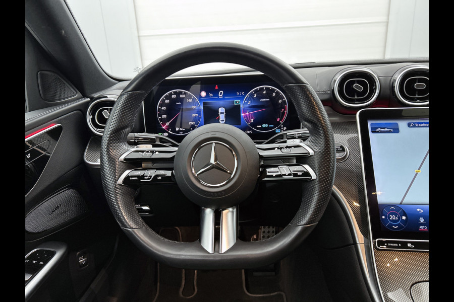 Mercedes-Benz C-Klasse 180 AMG Line Multispaaks lichtmetalen velgen 19 inch. Navigatie | parking support met camera achter | Inclusief 24 maanden MB Certified garantie voor Europa. Mercedes-Benz C-Klasse 180 AMG Line Multispaaks lichtmetalen velgen 19 inch. Navigatie | parking support met camera achter | Inclusief 24 maanden MB Certified garantie voor Europa.