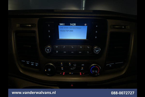 Ford Transit 2.0 TDCI 130pk L4H3 Jumbo Euro6 Airco | Camera | Cruisecontrol | Stoelverwarming | Verwarmde voorruit Parkeersensoren, Bijrijdersbank