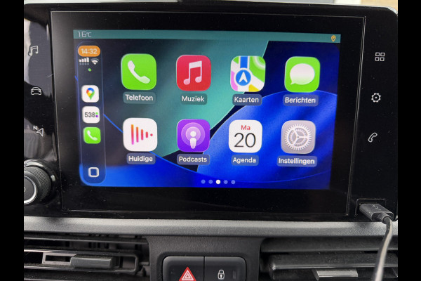 Citroën Berlingo 1.6 100PK EURO 6 BlueHDI Driver CarPlay/trekhaak/achteruitrijcamera Citroën Berlingo 1.6 100PK EURO 6 BlueHDI Driver CarPlay/trekhaak/achteruitrijcamera