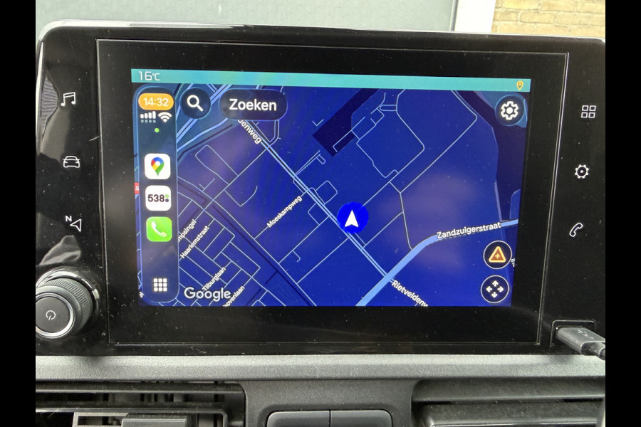 Citroën Berlingo 1.6 100PK EURO 6 BlueHDI Driver CarPlay/trekhaak/achteruitrijcamera Citroën Berlingo 1.6 100PK EURO 6 BlueHDI Driver CarPlay/trekhaak/achteruitrijcamera