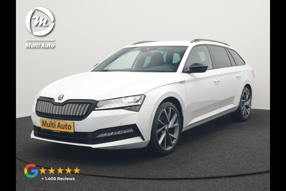 Škoda Superb Combi 1.4 TSI iV Sportline Business Plug In Hybrid 218pk Dealer O.H PHEV | Trekhaak Af Fabriek | Adaptive Cruise | Alcantara Sportstoelen Memory & Verwarmd | Canton Audio | Apple Carplay | Stuur Verwarmd | Keyless | Sfeerverlichting |  Navigatie | DAB | Škoda Superb Combi 1.4 TSI iV Sportline Business Plug In Hybrid 218pk Dealer O.H PHEV | Trekhaak Af Fabriek | Adaptive Cruise | Alcantara Sportstoelen Memory & Verwarmd | Canton Audio | Apple Carplay | Stuur Verwarmd | Keyless | Sfeerverlichting |  Navigatie | DAB |