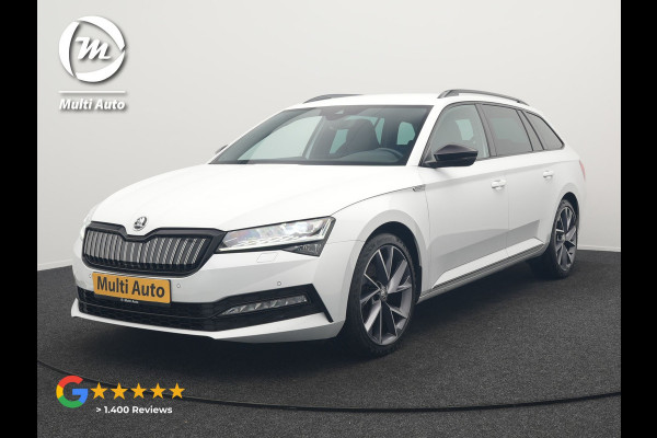Škoda Superb Combi 1.4 TSI iV Sportline Business Plug In Hybrid 218pk Dealer O.H PHEV | Trekhaak Af Fabriek | Adaptive Cruise | Alcantara Sportstoelen Memory & Verwarmd | Canton Audio | Apple Carplay | Stuur Verwarmd | Keyless | Sfeerverlichting |  Navigatie | DAB | Škoda Superb Combi 1.4 TSI iV Sportline Business Plug In Hybrid 218pk Dealer O.H PHEV | Trekhaak Af Fabriek | Adaptive Cruise | Alcantara Sportstoelen Memory & Verwarmd | Canton Audio | Apple Carplay | Stuur Verwarmd | Keyless | Sfeerverlichting |  Navigatie | DAB |